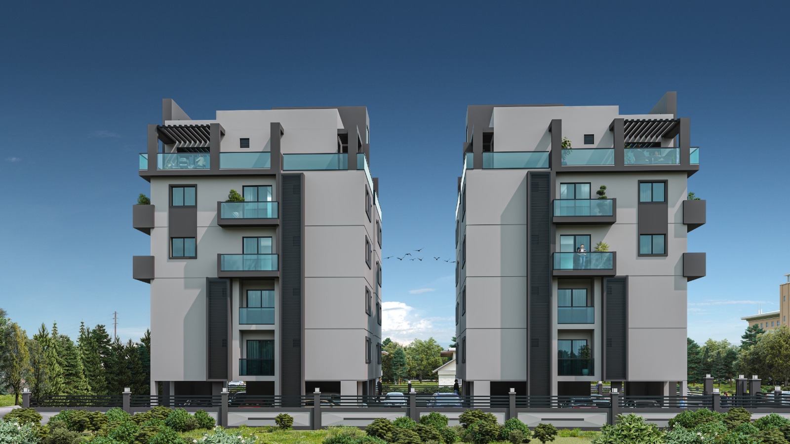 Saffron penthouse exterior view